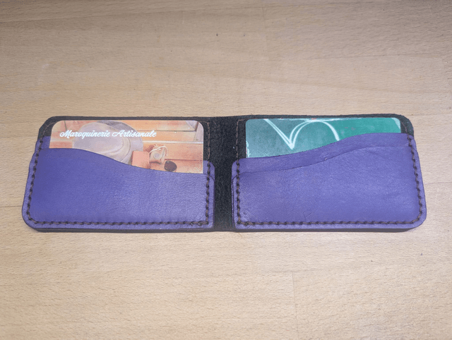 Porte-cartes en cuir