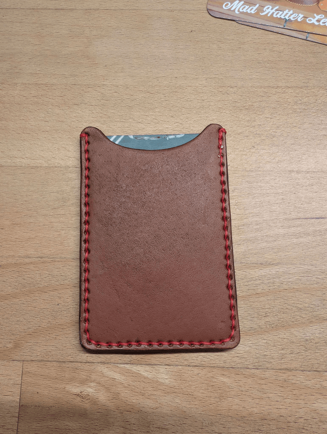Porte-cartes minimaliste 1 emplacement